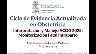 [Webinar] &Aacute;rea de Obstetricia - Actualizaci&oacute;n ACOG 2025 MEFI