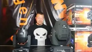 Lfx - por&oacute;wnanie głowic Showtec Phantom 50MK2 i Phantom 75