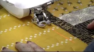 Pat Sloan Sewlebrity Love of Sewing Challenge Using the Digital Dual Feed