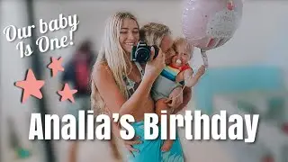 Our Daughter's First Birthday!! // TEEN MOM VLOG