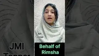 Jamia Millia Islamia BA LLB Topper Students 2025 | JMI Ke Topper Students 2025