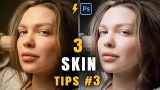 3 совета по обработке кожи в Photoshop #3: Сглаживание текстуры, исправление переэкспозиции и выр...