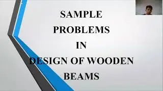 DESIGN OF WOODEN BEAMS