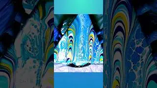 This Waterfall Technique Will Change Your Art Game #acrylicpainting #fluidart #technique