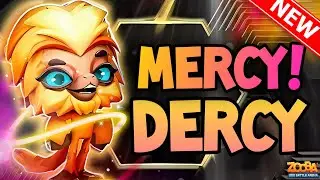 Dercy NEW CHARACTER Gameplay! | She Causes Too MUCH CHAOS | TheOne Gaming | Zooba Gameplay | Dercy |