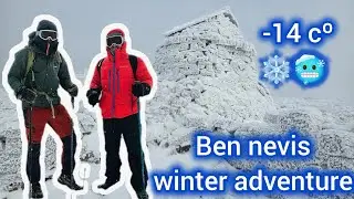 Winter Ascent of Ben Nevis | Road Trip Adventure !