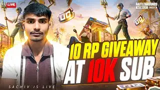 10 RoYal Pass GIveaway  Soon🔥 @SachivIsLive  #bgmi #shorts #verticallive #shortsfeed #gaming #game