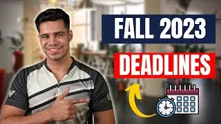 Fall 2023 Most Important Upcoming deadlines