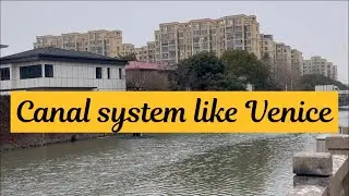 Beautiful Shanghai |shanghai city |canal system in Shanghai 