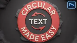 How to Type in a Circle in Photoshop 2025