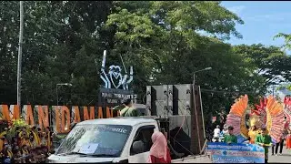 Kirab Budaya dalam rangka memperingati HUT UPT SMPN 2 WLINGI Ke-48 2025