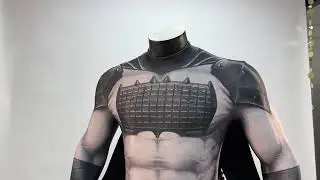 Xcoser Absolute Batman Cosplay Costume Batman Cosplay Bodysuit Cloak Mask Set #batman
