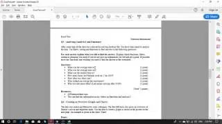 Excel example - filters, sorting, subtotal and functions