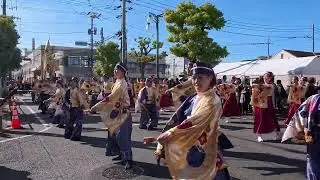[4K] 水島よさこい2025 踊り陣 叶和@水島商店街通り