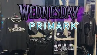 PREMIERE Wednesday Addams Primark Collection #wednesday#wednesdaysong#primark#shopping#addamsfamily 