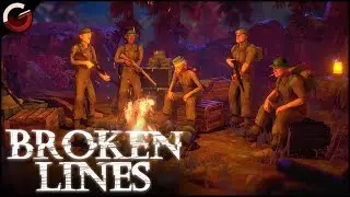 STORMING THE ENEMY! Tactical Turn-Based WW2 Game | Broken Lines Gameplay
