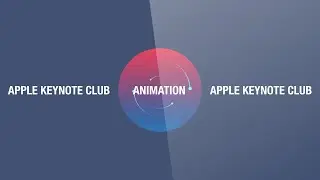 #052 Keynote Tutorial: Create Beautiful Intro Animation Free Template Principle #StayHome #WithMe