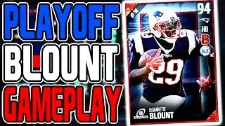 MADDEN 17 PLAYOFF LEADER LEGARRETTE BLOUNT GAMEPLAY! MUT 17 PLAYOFF LEGARRETTE BLOUNT! MUT 17 BLOUNT