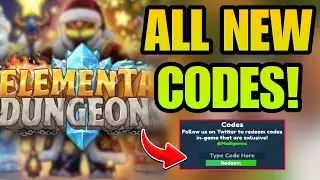[*🎄ОБНОВЛЕНИЕ*] КОДЫ для Elemental Dungeons 2025 - Roblox Elemental Dungeons Codes 2025