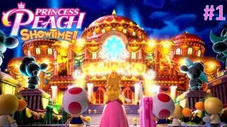 Princess Peach Showtime - Walkthrough #1 (F1: Floor 1)
