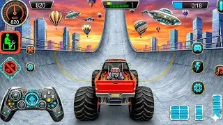 CRAZIEST MEGA RAMP Stunts! 🤯 Monster Truck Extreme Android Gameplay