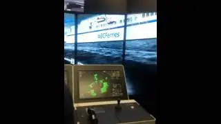 Manoeuvring using POSAIC's Ship handling Simulator