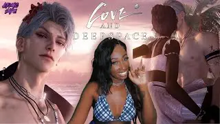 Mephie got beef out here?!😭Love and Deepspace| Beach Banner | Sylus Lovespeed Ride Gameplay/REACTION