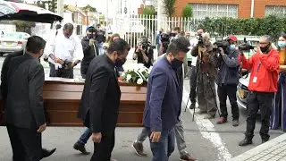 Funeral held for Colombian man who died in police custody | AFP