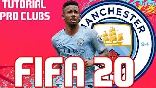 FIFA 20 - TUTORIAL FACE I Gabriel Jesus (Manchester City) [Pro Clubs]