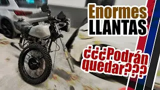Instalamos Llantas GORDAS a nuestra Moto Honda 125CC SCRAMBLER/CAFE RACER | Marco MAAP Carshop