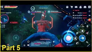 Marvel Future Revolution Gameplay (Android iOS) Part 5 Spiderman | Spider man Games for Android