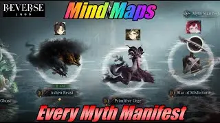 All Mind Maps for every Myth Manifest in the Game - Reverse1999