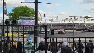 2025 IMSA Detroit race finish and chaos 