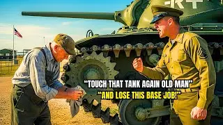 They Thought He Was Just a Groundskeeper by the Tank — Until a General Uncovered Who He Really Was
