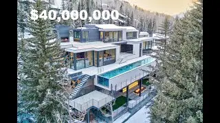 Incredible $39,990,000 Modern Oasis in Vail, Colorado