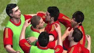 PES 2009 (EUROPEAN CUP) / (GROUP STAGE) / PART I / SPAIN