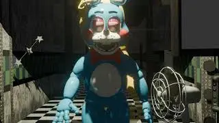 Toy Chica destroyed Toy Bonnie.