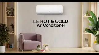 Experience All-Season Comfort with LG's Hot & Cold Air Conditioner