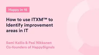 How to use ITXM&trade; to Identify improvement areas in IT