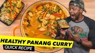 Healthy Panang Curry Recipe / Receta Tailandesa de Curry Panang