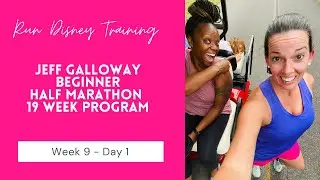 Week 9  Day 1 of the Jeff Galloway Beginner Half Marathon Training Program