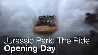 Jurassic Park: The Ride - Opening Day - Universal Studios Hollywood