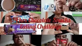 | 😂24 hrs Chocolate Snacks Eating Challenge😂 | Challenge | Success | Sindu's Dream _world |