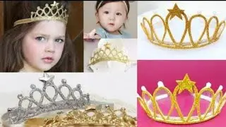 Happy Birthday Crown for Baby Girl//Birthday Crown 2021//Simple and Easy Birthday Crown