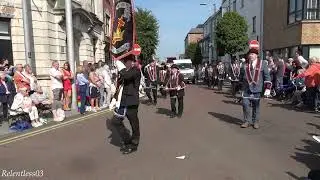 Vow Accordion Band (No.1) @ Co. Antrim Black Saturday Parade ~ Ballymena ~ 31/08/24 (4K)