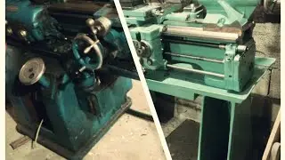 Old metal lathe restoration part2. токарный станок тс135м