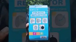 Travel Size Reflector 🌺 #reflector #videoequipment #fivebelow #fivebelowfinds