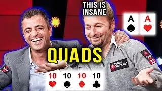Poker Pros RUNNING Like GODS in MASSIVE POTS