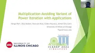 Multiplication-avoiding variant of power iteration with applications