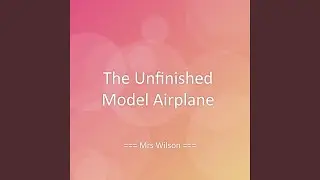 The Unfinished Model Airplane